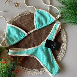 Biquíni Lírio - Azul Cristal