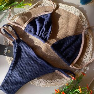 Biquíni Orquídea - Azul Capri