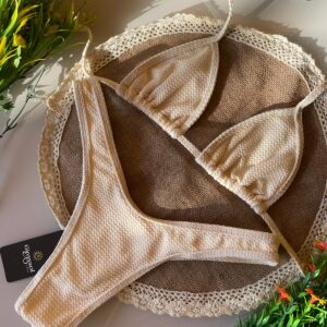 Biquíni Jasmim - Branco Pérola